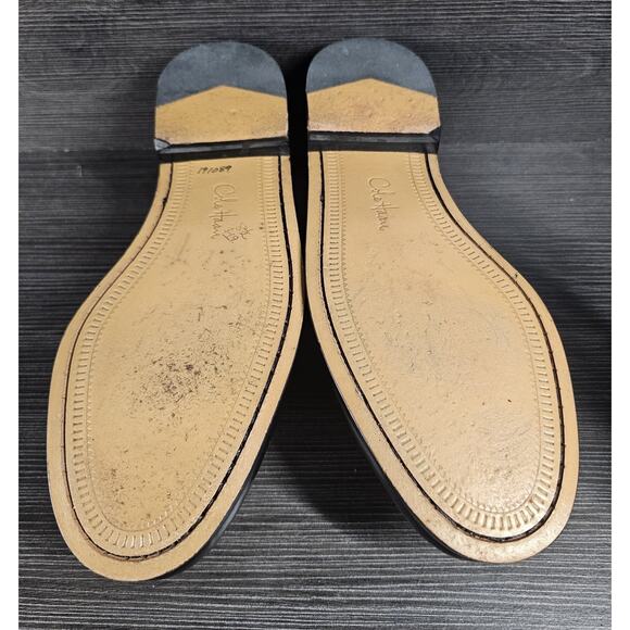 Cole Haan Men’s Black Leather Tassel Loafers Size 8.5W– Classic Dress Shoes - Picture 8 of 8